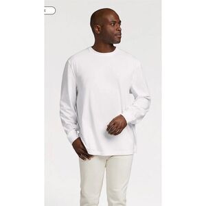 Nuuds Men's Long Sleeve‎ Every Day T Shirt 100% Cotton Comfort Athleasure Size M